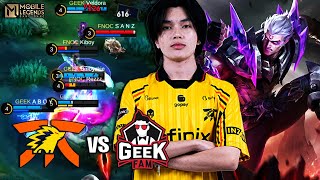 ONIC VIROU FREGUÊS O VERDADEIRO POTENCIAL DO PHOVEUS  FNATIC ONIC vs GEEK FAM  MPL ID S14 [upl. by Mmada974]