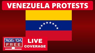 Venezuela Protests Over Disputed Election  LIVE Breaking News Coverage [upl. by Rosana]