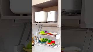 Kitchen Hack 😍 PullDown Storage Racks for Maximum Space shorts viralvideo [upl. by Miguelita549]