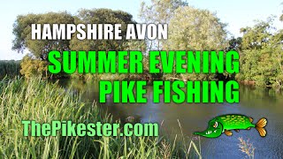 Hampshire Avon Pike Fishing 1 [upl. by Molini35]