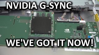 NVIDIA GSYNC Tech Preview  Linus amp Slicks Impressions [upl. by Hannej]