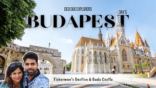 Fisherman Bastion amp Buda Castle  Must Visit Places in BudapestHungary [upl. by Rehnberg]