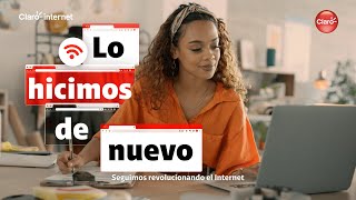 Claro RD  Aumentaremos tu velocidad de Internet en Fibra Óptica sin costo adicional [upl. by Mehalek]