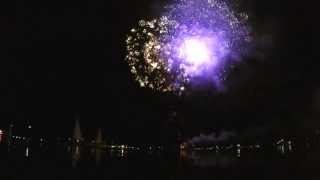 Seefest Tegernsee 2015  Feuerwerk [upl. by Ynamad]