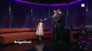 Angelina Jordan  Fly Me to the Moon  interview with subtitles [upl. by Llertnad]