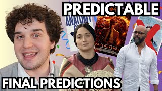 FINAL 2024 Oscar Winner Predictions [upl. by Yentuoc]