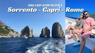 Capri  Italy 2024  Island Tour on a Yacht  Sorrento  Capri  Rome [upl. by Schubert]