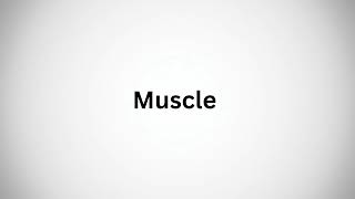 How to Pronounce muscle in English [upl. by Ernesto]