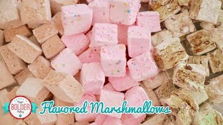 Homemade Marshmallow Recipe with 3 Amazing Flavors [upl. by Yllah]