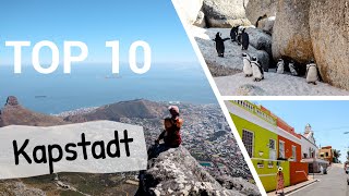 KAPSTADT  TOP 10 Sehenswürdigkeiten amp Tipps für deinen Urlaub in Südafrika [upl. by Rodge]