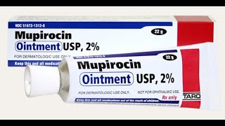 Mupirocin Ointment to the Nose Treating Nasal Infections Preventing PostOperative Infections [upl. by Tnecnivleahcim]