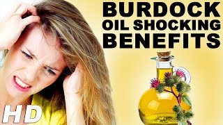 Burdock Oil For Hair Growth  Burdock Root Benefits For Soft Hair [upl. by Mckenna824]