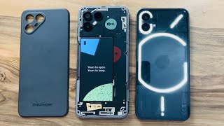 Nothing Phone 1 vs Fairphone 4 [upl. by Dahsraf]