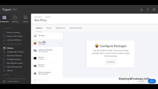 Configure Jamf Pro packages and policies for Microsoft Intune [upl. by Arracot]