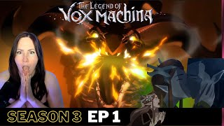 The Legend Of Vox Machina Season 3  Ep 1 Reaction A Deadly Bargain  Critical Role [upl. by Ialohcin290]