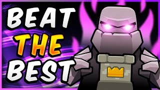 MY MAIN GOLEM DECK BEATS THE BEST PLAYERS IN THE WORLD — Clash Royale [upl. by Lednar]