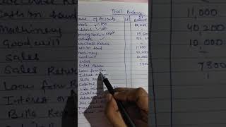 Trial Balance class 11 accounts [upl. by Teodoor]