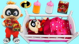 Feeding Disney Incredibles 2 Baby Jack Jack [upl. by Asert147]