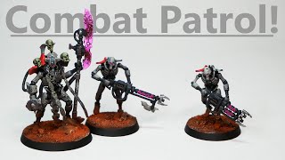 Painting My Necron Combat Patrol [upl. by Ecnirp119]