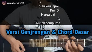 Kunci Gitar DULU  Danar Widianto  Pake Genjrengan amp Chord Dasar C major [upl. by Releehw896]