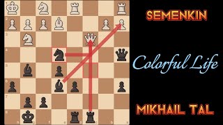 Semenkin Vs Mikhail Tal  Sicilian Defense [upl. by Anassor]