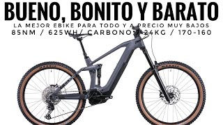 CUBE STEREO HYBRID 160 HPC RACE CUESTA 3 VECES MENOS QUE SUS RIVALES eBIKE  eMTB 85nm625whCarbon [upl. by Narah712]