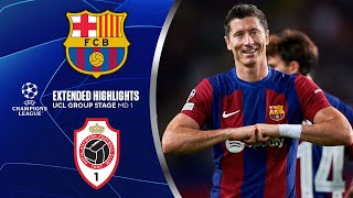 Barcelona vs Antwerp Extended Highlights  UCL Groups Stage MD 1  CBS Sports Golazo [upl. by Garvin]