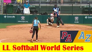 Greensburg PA vs Wilcox AZ Softball Game Highlights 2024 Little League World Series [upl. by Annet]