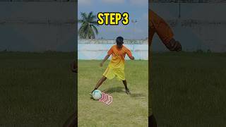 Step over elastico football skill tutorial ⚽football skills trending viralvideo explore shorts [upl. by Kylie]