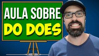 Como Usar DO e DOES em Inglês  Guia Completo [upl. by Yliak894]