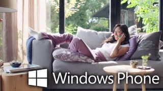 Windows Phone 8  Werbung Collien UlmenFernandes Couch Büro Essen Anruf  TV Spot  HD [upl. by Ennasirk]