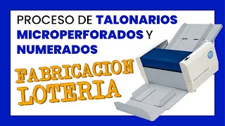 ☑️ Microperforadora automática PROFESIONAL Cyklos RPM 350 y Software de NUMERACIÓN [upl. by Ahsienel]