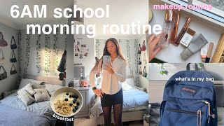 my 6AM realistic school morning routine [upl. by Lleret]