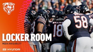 Bears postgame locker room  Press Conference [upl. by Irelav]