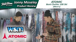 Atomic Bent 100 Ski  2024 First Look by Jonny Moseley [upl. by Kevin]