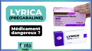 Lyrica prégabaline  effets secondaires danger [upl. by Pomona]