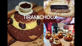 Tiramisu Choux au Craquelin Recipe [upl. by Yetta909]