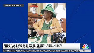 Americas oldest woman lives in Pennsylvania [upl. by Shantha175]