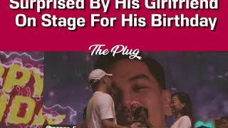 Al James Surprised By His Girlfriend On Stage For His Birthday [upl. by Nnairda]