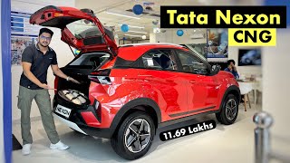 Tata Nexon Cng 2024  Creative Variant Boot Space amp On Road Price [upl. by Giovanna]