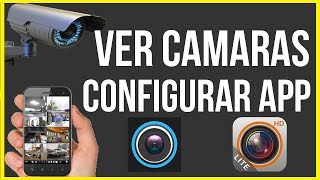 VER CAMARAS DE UN DVR  CONFIGURAR APP gDMSS o iDMSS  2022 [upl. by Tlihcox]