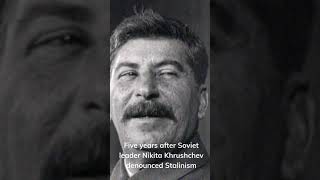 Discover This Day In History 31 10 1961 Stalin’s body removed from Lenin’s tomb shorts [upl. by Chessy]