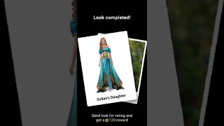 Sultans daughter dress up idea for girls  daughter sultan makeup fashion dressup shorts [upl. by Eidas]