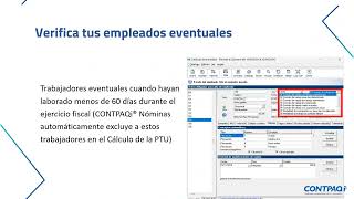 CONTPAQi® Nominas PTU 2024 [upl. by Pero]