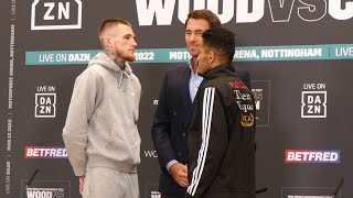 WOOD VS CONLAN UNDERCARD FACEOFFS feat Cully Harper  Eddie Hearn amp DAZN Boxing [upl. by Lilyan]