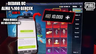 PUBG MOBİLE BEDAVA UC ALMA 2024 UC HİLESİ 100 GERÇEK [upl. by Nnagrom695]