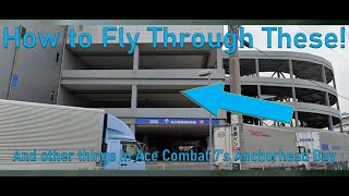 All Tunnel Run Opportunities in Anchorhead Bay  Ace Combat 7 [upl. by Zakarias146]