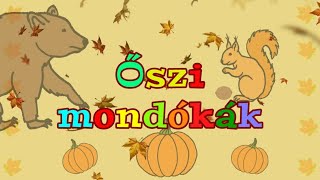 10 ŐSZI mondóka gyerekeknek [upl. by Jasun]