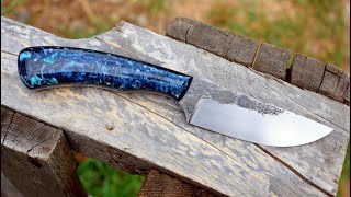 Knife Making Forging a knife from scrap [upl. by Aicirt]