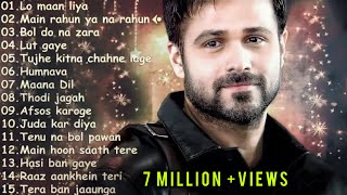 Best of Emraan Hashmi Playlist 2023  Superhit Jukebox  Audio Hindi Sad Love Songs Collection 2023 [upl. by Bjorn]